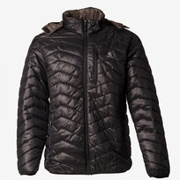 Kurtka Męska Puchowa Czarna Duże Rozmiary Czarny 4XL Freestep