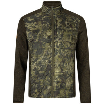 Kurtka Męska Seeland Theo Hybrid Camo Pine Green / Invis Green 4Xl - Seeland