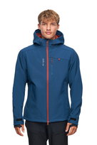 Kurtka męska softshell Alpinus Aso niebieski - XXL