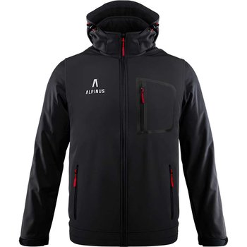 Kurtka męska Softshell Alpinus Stenshuvud czarna BR43371 - Alpinus