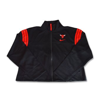 Kurtka Nike Chicago Bulls Courtside 75 Tracksuit Jacket Wmns Black/University Red/Black - DB1394-010-M - Nike