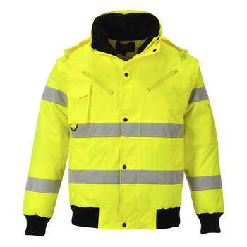 Kurtka ostrzegawcza Bomber 3w1 PORTWEST Żółty 3XL - Portwest