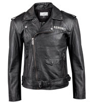 Kurtka Ramoneska Ramones - Anilina Black -M Inna marka