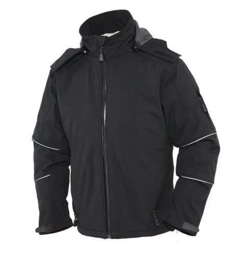 KURTKA SOFTSHELL CZARNA XL
