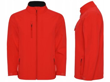 Kurtka SOFTSHELL Dwuwarstwowa Bez Kaptura JAKOŚĆ ROLY 6436 CZERWONA S - ROLY