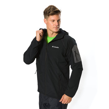 Kurtka softshell męska Columbia Tall Heights 010 czarna 1975591 S - Columbia