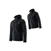 Kurtka softshell wiatrówka HI-TEC CAEN męska, czarny XXL Hi-Tec