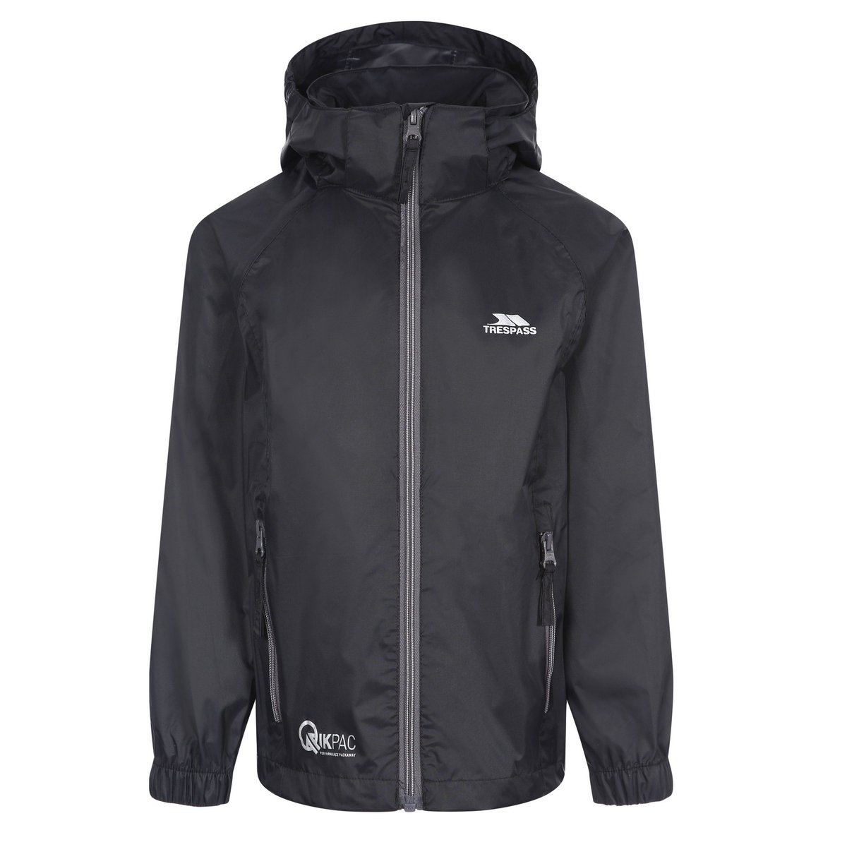 Veste Imperméable Trespass Qikpac X - Unisexe - 5000mm - Bleu - Pour Sport Et Plein Air