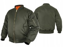 Kurtka Wojskowa MA1 Texar Flyers Pilotka Flek Olive 4XL Texar