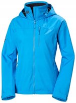 Kurtka żeglarska damska Helly Hansen Crew Hooded Jacket 2.0 - Cyan - S Helly Hansen