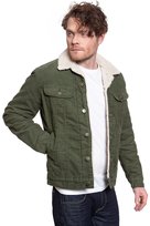 Kurtka Zimowa Lee Sherpa Jacket Olive Green L87Aqm25-L LEE