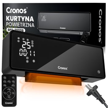 Kurtyna powietrzna Cronos BPT-2000B 5406L-Erp Termowentylator 2000W Czarny - CRONOS