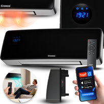 Kurtyna powietrzna Cronos BPT-2000B 5407BL-WiFi Czarny grzejnik elektryczny termowentylator