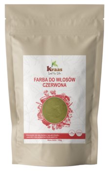 KVAAS FARBA HENNA DO WŁOSÓW CZERWONA 100g - inna