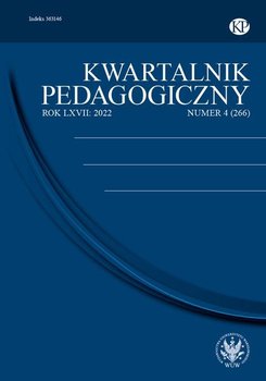 Kwartalnik Pedagogiczny 2022/4 (266) - Madalińska-Michalak Joanna
