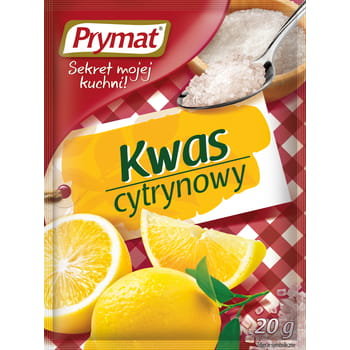 Kwas cytrynowy 20g Prymat - Prymat