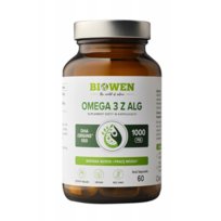 Kwas DHA z alg 550 mg Biowen 60 kapsułek koncentracja oczy mózg dzieci 3+