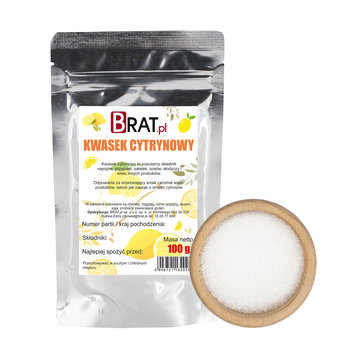 Kwasek cytrynowy 100g - Brat