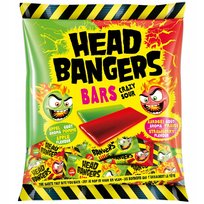 Kwaśne Cukierko Paski Head Bangers Bars Z Niemiec Inna marka