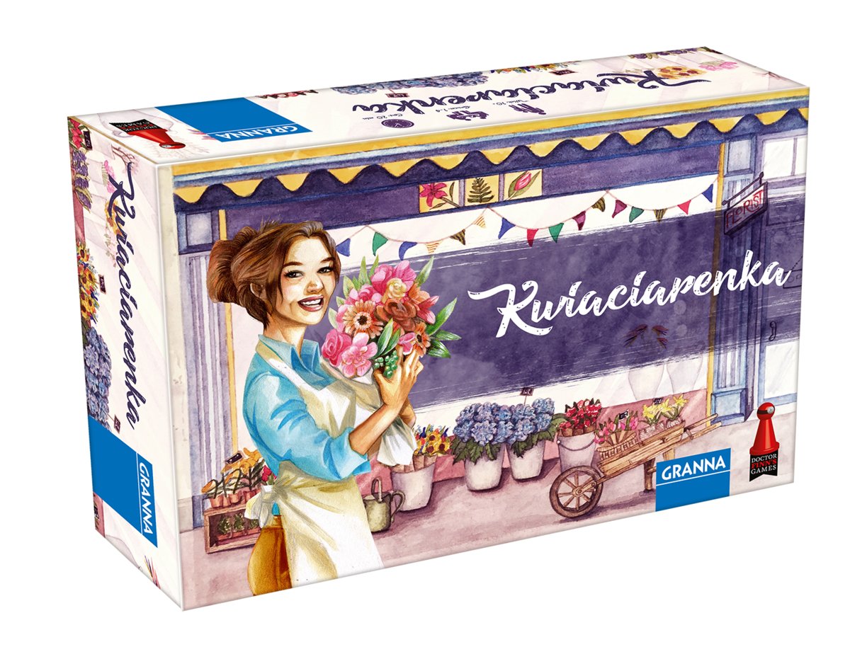 Kwiaciarenka, gra planszowa, Granna
