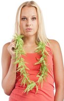 Kwiaty hawajskie Zielone Liście CA254 Jamajka Marichuana Rasta Aloha