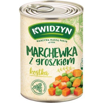 Kwidzyn Marchewka Z Groszkiem 400 G - Inna marka