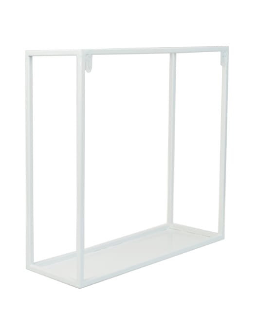 Kwietnik wiszący loft 40 cm 581 biały