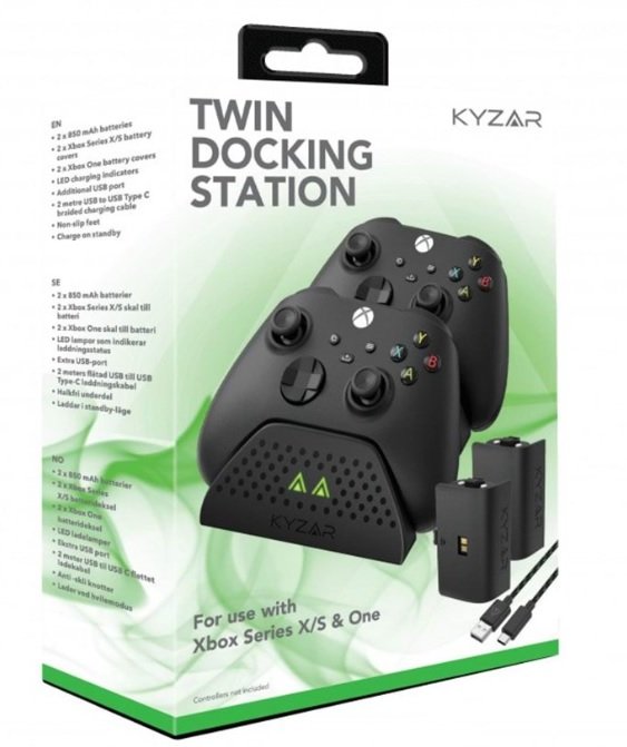 Фото - Аксесуар для приставки Kyzar Twin Docking Station STACJA DOKUJĄCA Xbox Series X/S