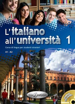 L'italiano all'universita 1. Podręcznik + Ćwiczenia + CD audio - La Grassa Matteo