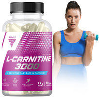 L-Karnityna Mocny Spalacz Tłuszczu 3000 60 Kaps Trec L-Carnitine Redukcja Trec