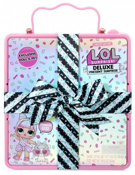 L.O.L. Deluxe Present Surprise, zestaw z laleczką  pink - L.O.L. Surprise