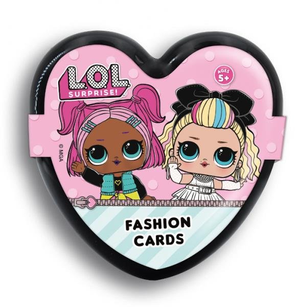 L.O.L. Surprise, karty Fashion Cards Black Collection