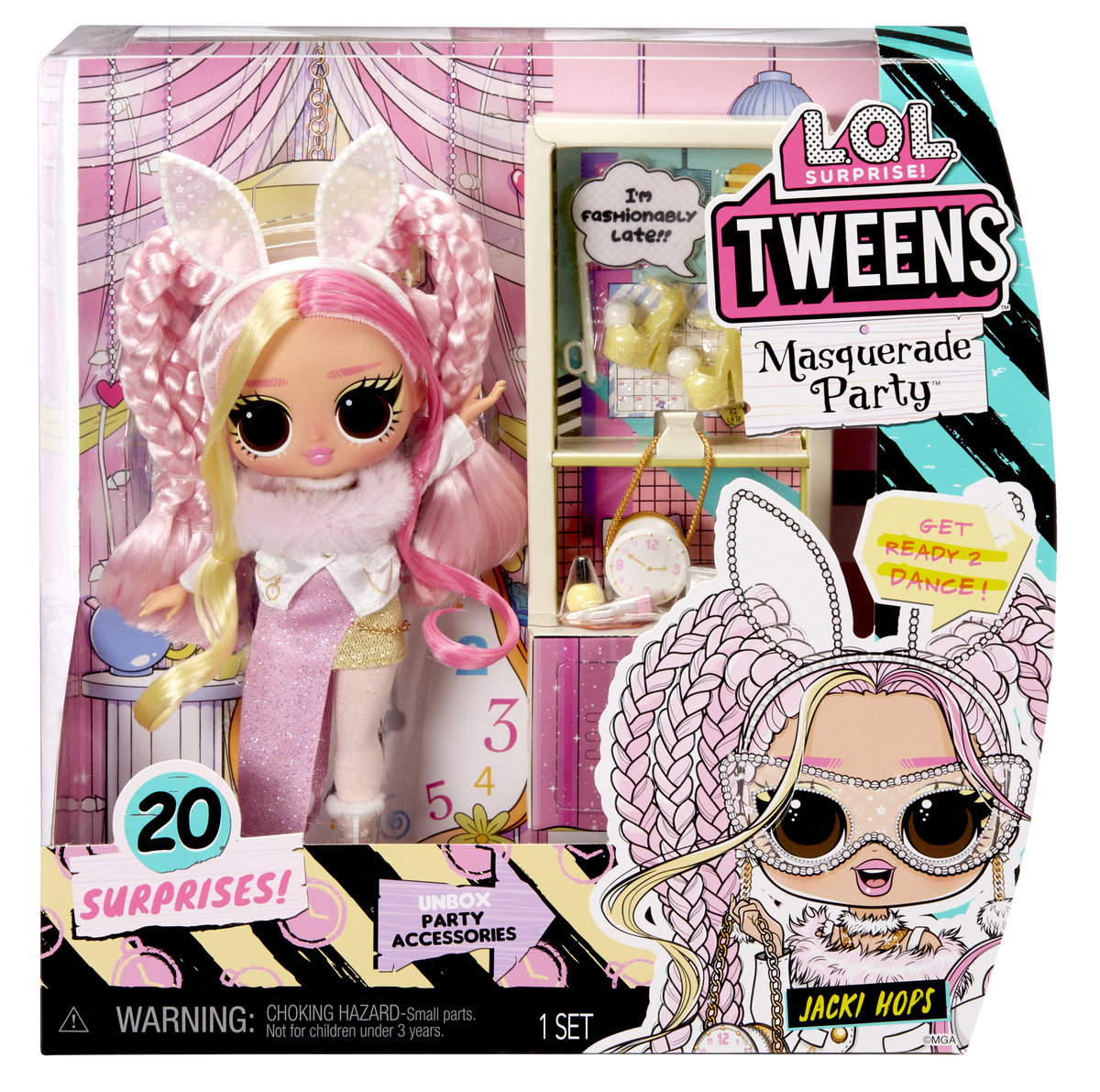 L.O.L. Surprise, lalka Tweens Masquerade Doll - Miss Hops-Zdjęcie-0