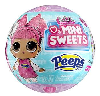 LOL Surprise Loves Mini Sweets – Peeps Cozy Bunny Sammelpuppe, 7 Überraschungen, Oster-Frühlings-Edition