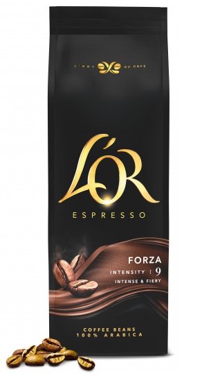 L'OR, kawa ziarnista Espresso Forza, 500 g-Zdjęcie-0
