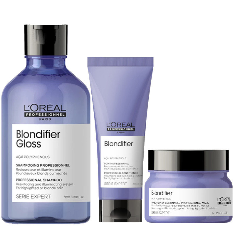 L'Oréal Blondifier, Zestaw kosmetyków do blondów, 3 szt. | Sklep EMPIK.COM