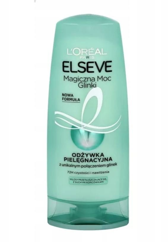 Empik L'Oreal Elseve Magiczna Moc Glinki Odżywka Pielęgnująca do Włosów Przetłuszczających Się 250ML