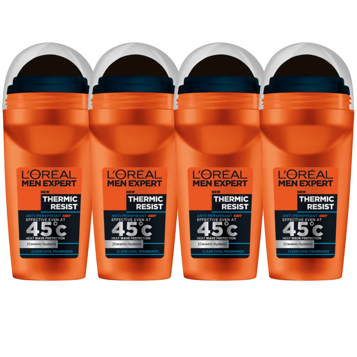 Empik L'Oréal Men Expert Thermic Resist Antyperspirant W Kulce Dla Mężczyzn 4x50ml