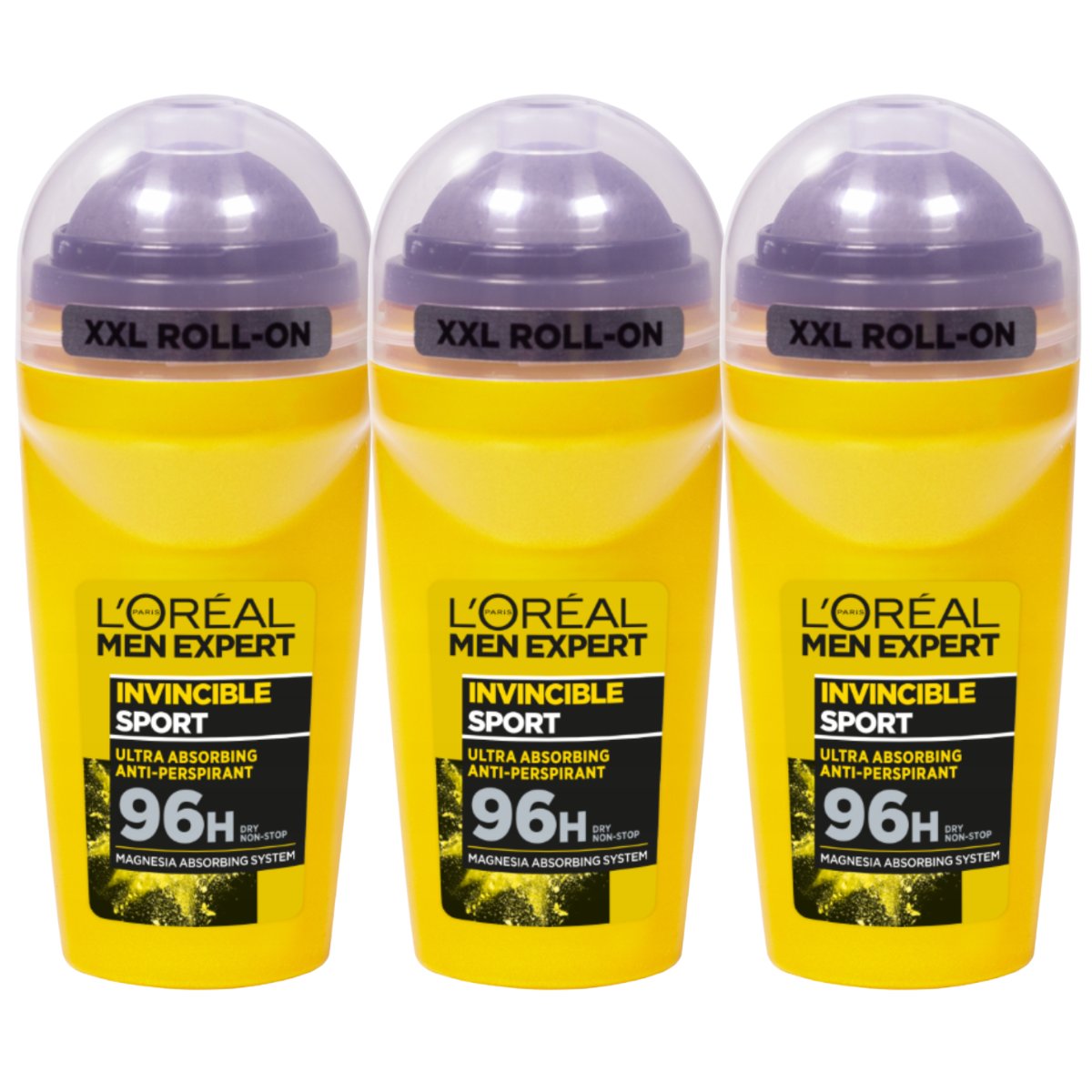 Empik L'Oreal Men Invincible Sport Antyperspirant W Kulce Z Tlenkiem Magnezu 3x50ml