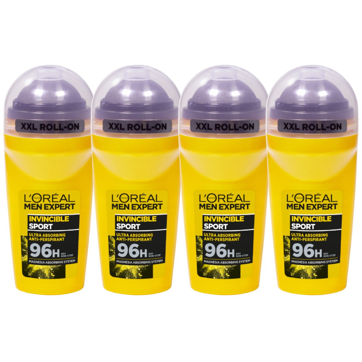 Empik L'Oreal Men Invincible Sport Antyperspirant W Kulce Z Tlenkiem Magnezu 4x50ml