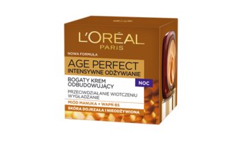 L'oreal Paris, Age Perfect, krem intensywnie odżywczy na noc, 50 ml - L'oreal Paris