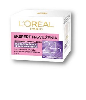 L'oreal Paris, Ekspert Nawilżenia, 24H Krem nawilżający na dzień, 50 ml - L'oreal Paris