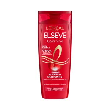 L'oreal Paris, Elseve Color Vive, szampon do włosów farbowanych, 400 ml - L'Oreal Paris