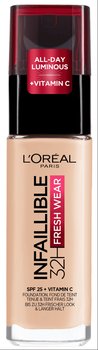 L'Oreal Paris, Infallible 24h Fresh Wear Foundation Długotrwały Podkład Do Twarzy 020 Ivory 30ml - L'Oreal Paris