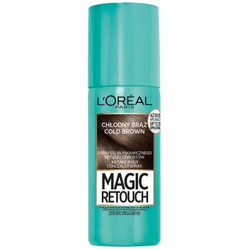 L'oreal Paris, Magic Retouch, retusz odrostów w spray'u Chłodny brąz, 75 ml - L'Oreal Paris