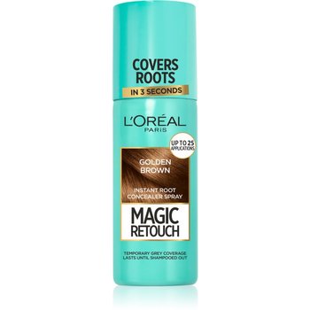 L’Oréal Paris Magic Retouch spray do błyskawicznego retuszu odrostów odcień Golden Brown 75 ml - Inna marka