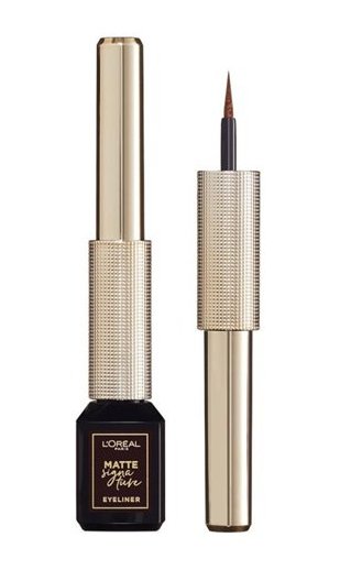 Empik L'Oreal Paris, Matte Signature, Eyeliner 03 Marron, 1 Szt.