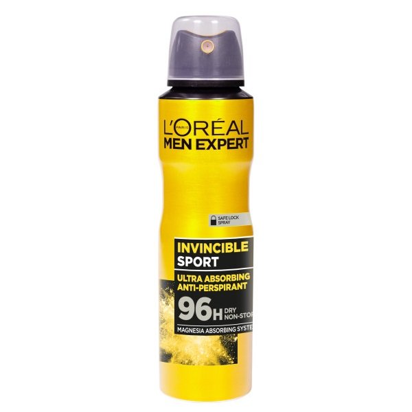Empik L'Oreal Paris, Men Expert Invincible Sport Anti-perspirant 96H antyperspirant spray 150ml