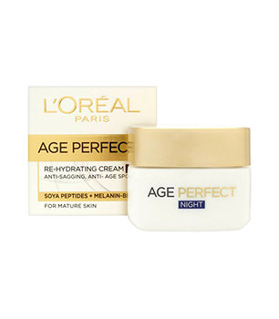 L'Oreal Paris, Perfect Night, krem przeciwzmarszczkowy na noc, 50 ml - L'Oreal Paris