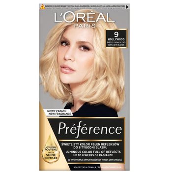L'oreal Paris, Preference, farba do włosów 9 Hollywood - bardzo jasny blond - L'Oreal Paris